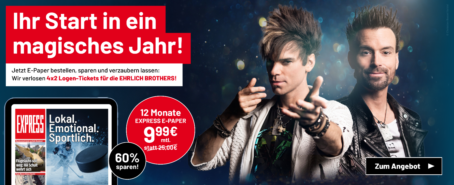 Jetzt mit dem E-Paper ins magische Jahr starten