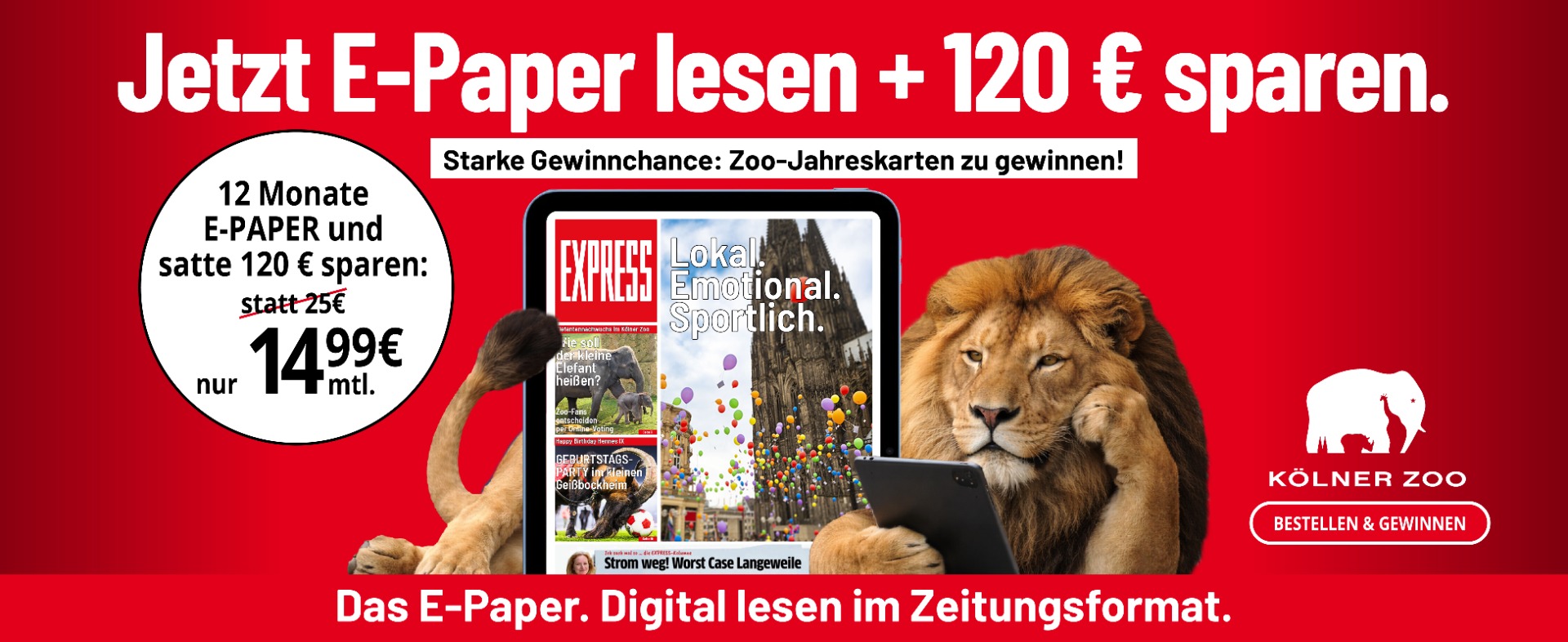 Das tierisch gute E-Paper